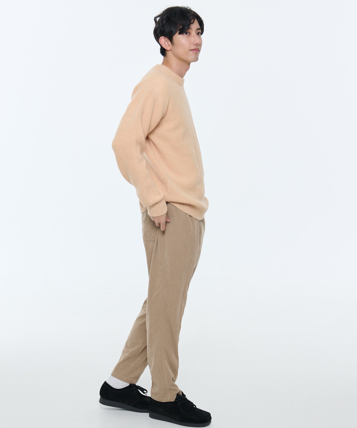 Arnold Palmer シェア 畔編みウールニットセーター